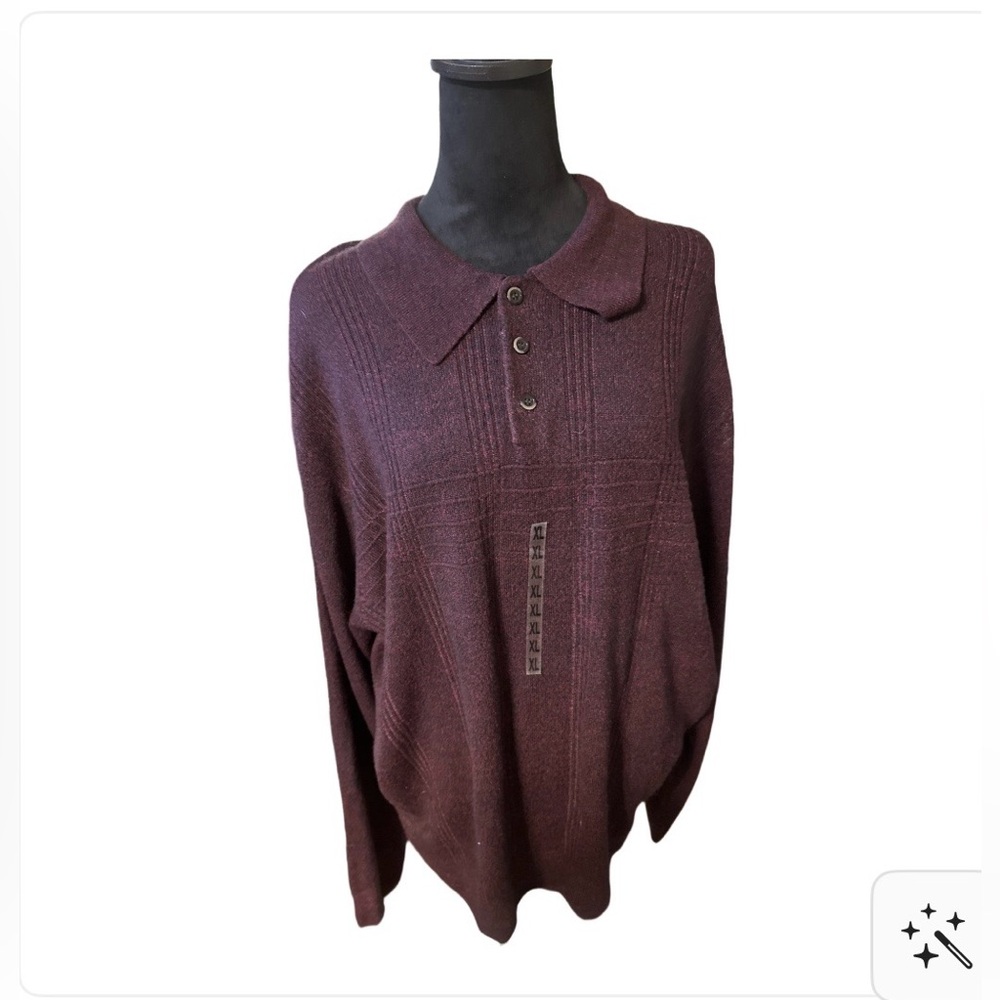 Dockers Dark Burgandy sweater
